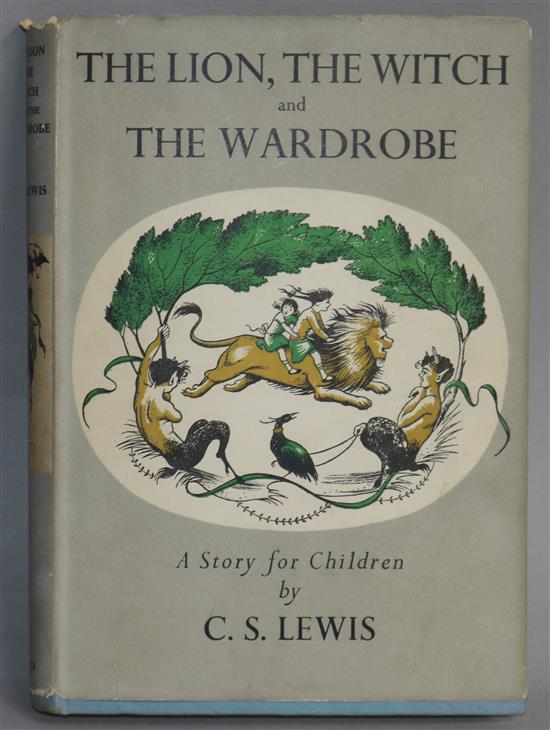 Lewis, Clive Staples - The Lion, The Witch and The Wardrobe, 1st reprint, illustrated by Pauline Baynes,